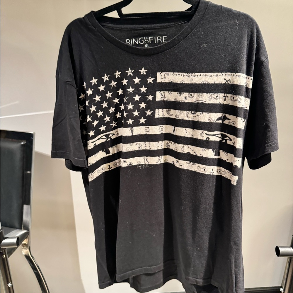 American flag tshirt